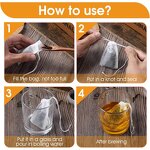 Disposable Tea Bags Manufacturer - Customized Size Filter Non-woven Wholesale