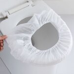 Toilet Seat Cover Manufacturer - Single Piece Lightweight Travel Portable