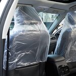 Seat Cover Factory - Clear Oilproof Auto Custom Logo Dustproof