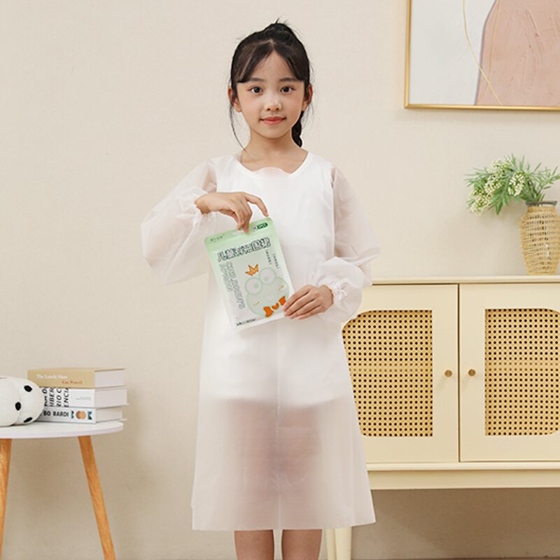 Plastic Aprons Manufacturer - Factory Direct Children Painting Stain-proof
