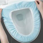 Toilet Seat Cover Manufacturer - Single Piece Lightweight Travel Portable