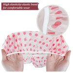 Shower Cap Supplier - Hotel-Grade Elastic Thick Eva Waterproof