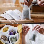 Disposable Tea Bags Manufacturer - Fier Heat Custom Non-woven Filter