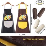 Kids Art Apron Factory - Factory Supplied Custom Logo Waterproof Adjustable