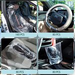 Seat Cover Factory - Clear Oilproof Auto Custom Logo Dustproof
