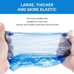 Shower Cap Supplier - Hotel-Grade Elastic Thick Eva Waterproof