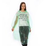 Disposable Raincoat Manufacturer - Low Price Promotional Eco Friendly