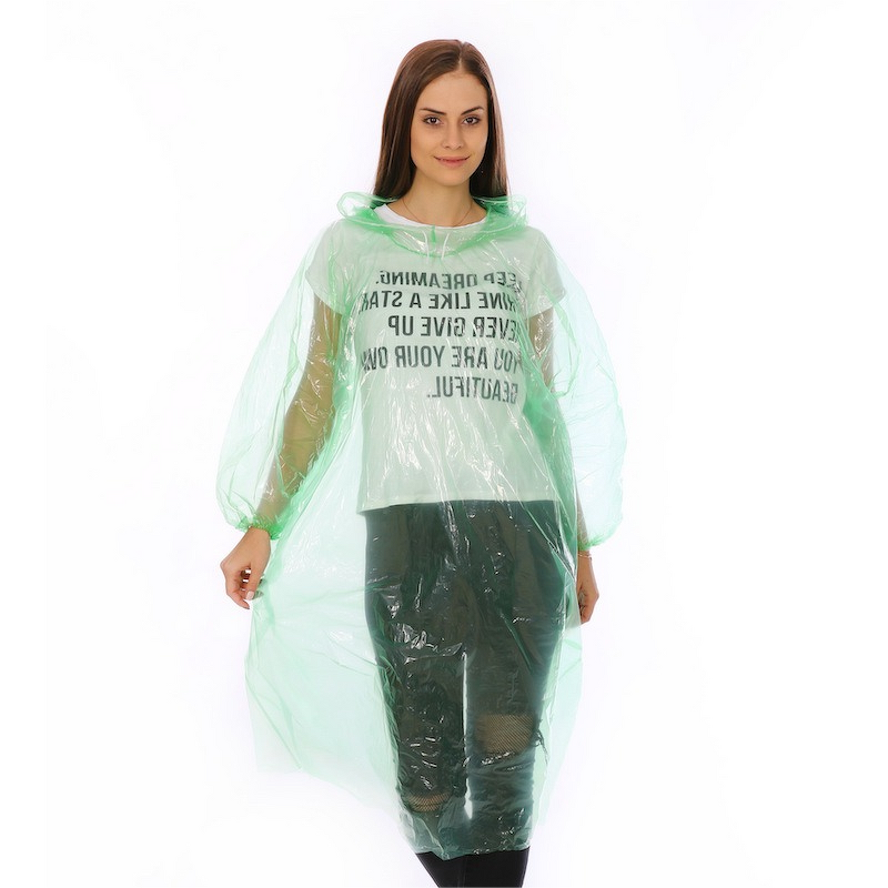 Disposable Raincoat Manufacturer - Low Price Promotional Eco Friendly