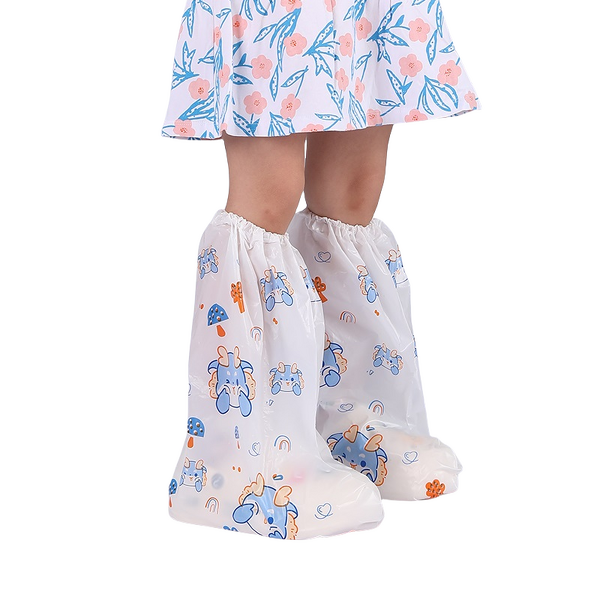 Kids Shoe Cover Manufacturer - Hot Sale Cartoon Dinosaur Thickening Foldable