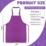Kid Diy Apron Factory - Manufacturer Custom Adjustable Strap Kitchen