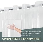 Shower Curtain Manufacturer - Wholesale Customized PEVA Plastic Transparent