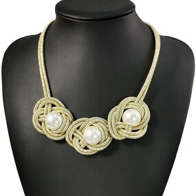 Choker Necklace Factory - OEM Custom Handmade & Pearl Flower