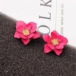 Stud Earrings Manufacturer - OEM Custom Colorful Plating & Flower