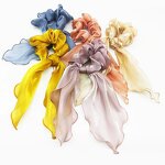 Hair Scrunchies Manufacturer - OEM Custom Bow Knot & Satin Fabric