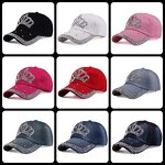 Baseball Cap Factory - OEM Custom Denim & Rhinestone Crown