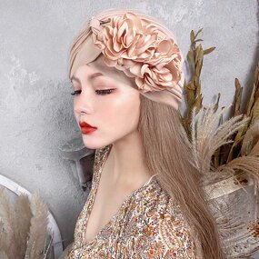 Bowler Hat Manufacturer - OEM Custom Big Flower & Travel Headscarf