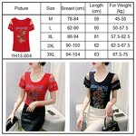 Rhinestone T-shirt Factory - Custom Pattern & Mesh Sleeve Bulk