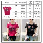 Rhinestone T-shirt Factory - OEM Custom Floral & Ice Silk Gauze