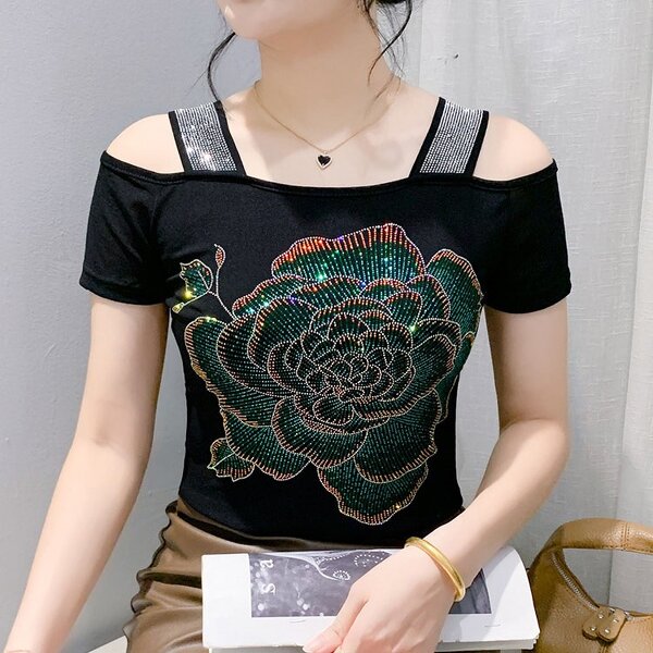 Off Shoulder T-shirt Manufacturer - OEM Custom Design & Ice Silk