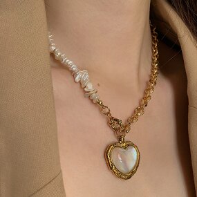 Necklace Factory - OEM Custom Baroque Pearl & Clavicle Chain