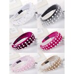 Hairband Factory - OEM Custom Pearl & Velvet Head Band
