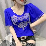 Off Shoulder T-shirt Manufacturer - Bulk Custom Heart Design & Mesh