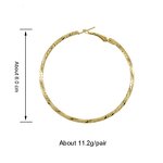 Hoop Earrings Factory - Bulk Custom Gold Plated & Oversize Design