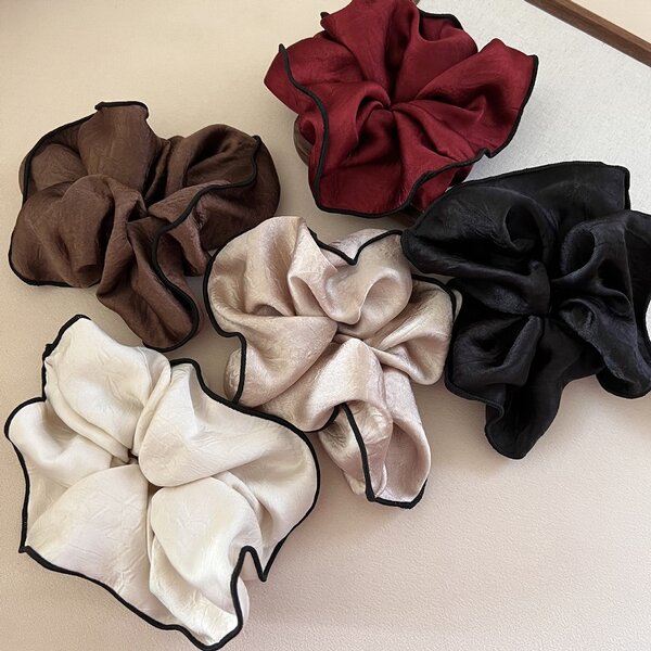 Hair Scrunchy Manufacturer - OEM Custom Satin & Large Size Hair Ring