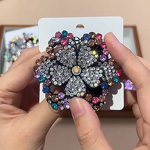 Hairband Factory - OEM Custom Velvet & Acrylic Rhinestone Flowers