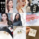 Stud Earrings Manufacturer - OEM Custom Pearl Tassel & Crystal