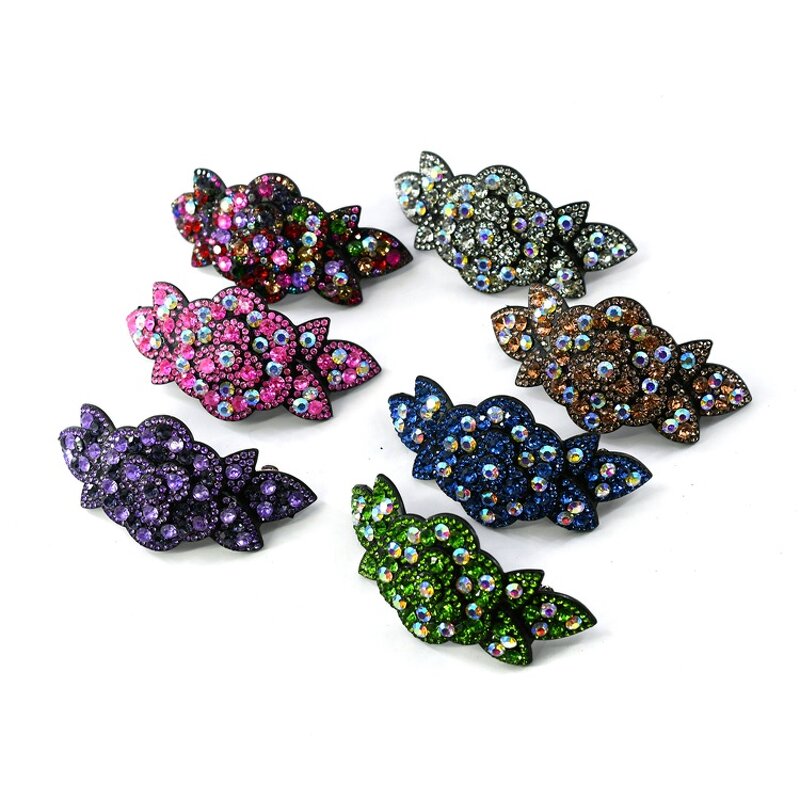 Hair Clip Manufacturer - OEM Custom Acrylic Flower & Spring Design