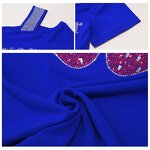 Off Shoulder T-shirt Factory - OEM Custom Fruit Pattern & Ice Silk