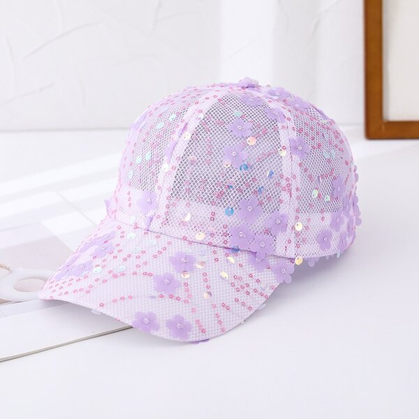 Baseball Cap Manufacturer - OEM Custom Mesh & Sequins Sunshade