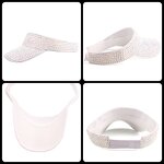 Sunhat Manufacturer - OEM Custom Full Rhinestone & Visor Cap