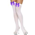 Knee-high Socks Factory - Bulk Custom Velvet & Bowknot Design