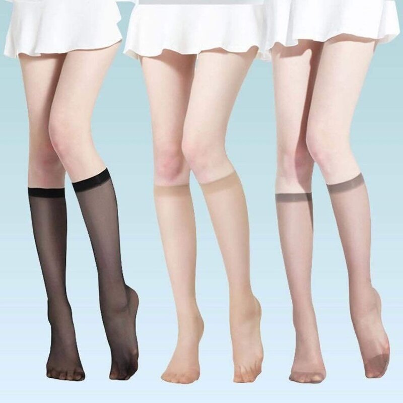 Knee Socks Manufacturer - OEM Custom Transparent Nylon & Summer