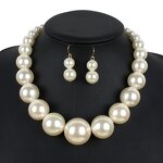 Jewelry Set Factory - Bulk Custom Choker & Big Pearl Necklace