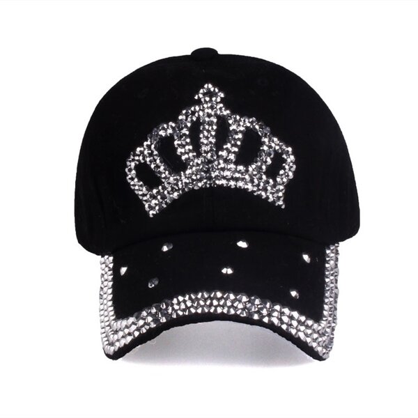 Baseball Cap Factory - OEM Custom Denim & Rhinestone Crown