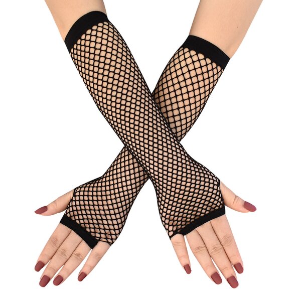 Fishnet Gloves Factory - Bulk Custom Stretch Mesh & Unisex