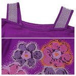 Off Shoulder T-shirt Manufacturer - Custom Hot Press Floral & Rhinestone