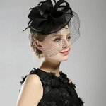 Fascinator Factory - Bulk Custom Black Feather & Party Hat