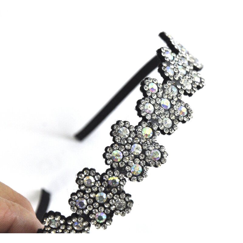 Hairband Factory - Bulk Custom Crystal Flowers & Rhinestone