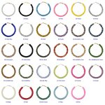 Hoop Earrings Factory - Bulk Custom Rhinestone & 6.5cm Circle