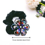 Hairband Factory - OEM Custom Velvet & Hollow Flower Design
