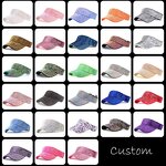 Sunhat Manufacturer - OEM Custom Full Rhinestone & Visor Cap