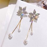 Stud Earrings Manufacturer - OEM Custom S925 & Crystal Tassel