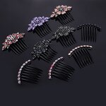 Hairpin Manufacturer - OEM Custom Rhinestone & Seven-tooth Comb
