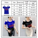 Off Shoulder T-shirt Factory - OEM Custom Fruit Pattern & Ice Silk