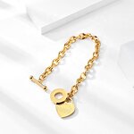 Bracelet Factory - OEM Custom Heart Pendant & Titanium Steel