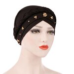 Turban Cap Factory - OEM Custom Milk Silk & Bead Whip Design